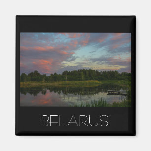Nature Landscape Rural Scenery Lake Sunset Magnet