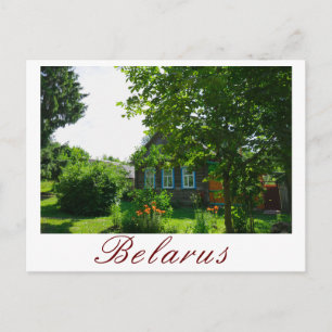 Nature Landscape Rural Village Hut House Postcard