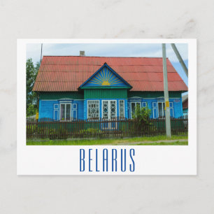 Nature Landscape Rural Village Hut House Postcard