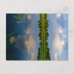Nature Landscape Scenery Lake Belarus Postcard