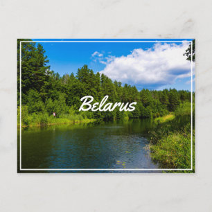 Nature Landscape Scenery Lake Sky Belarus Postcard