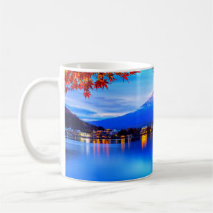 Nature Landscape with Blue Background-20230 Coffee Mug