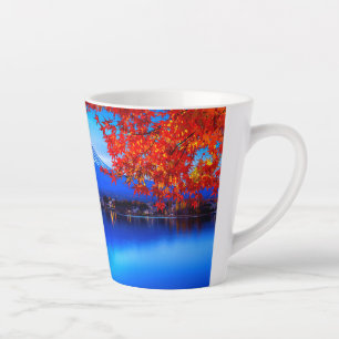 Nature Landscape with Blue Background-20230 Latte Mug