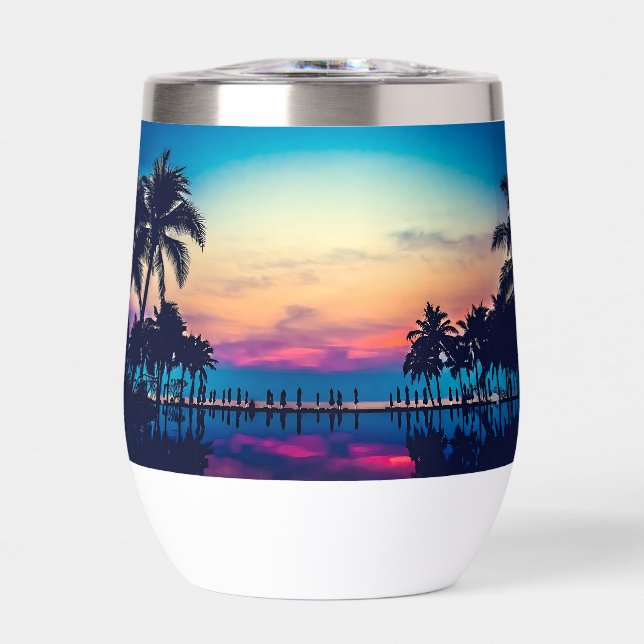 Nature Landscape with Pool Palm Trees-25925 (Front)