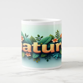 Nature  large coffee mug