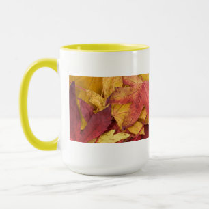 Nature Leaves Autumn Fall Tree Leaf Colourful Art Mug