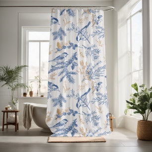 Nature lovely Birds decoorative eye-catching  Shower Curtain