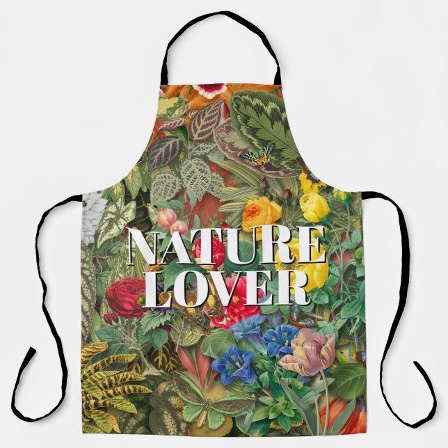 Nature Lover All-Over Print Apron (Front)