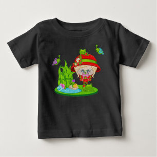Nature Lover Frog Faery Baby T-Shirt
