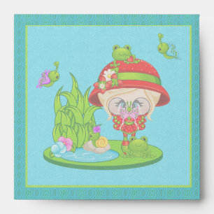 Nature Lover Frog Faery Envelope