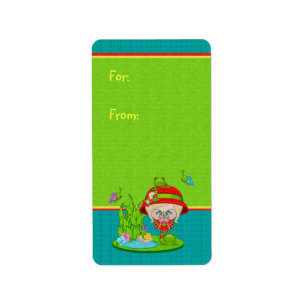 Nature Lover Frog Faery Gift Tag