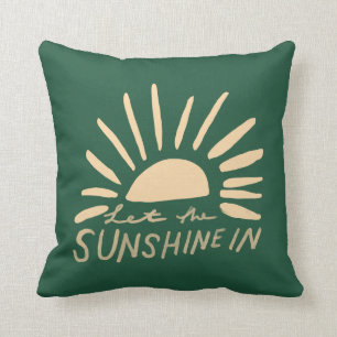 Nature Lover Inspirational Quote Cushion