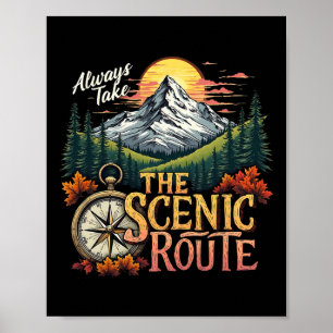 Nature Lovers Nature Wander Apparel Uni-adult Retr Poster