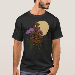 Nature Lovers Outdoor Hiking Camping Forest Pineco T-Shirt