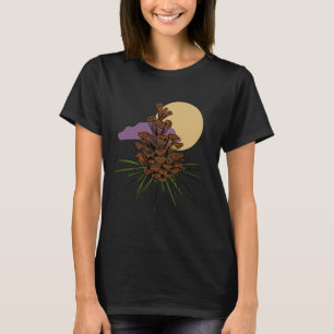Nature Lovers Outdoor Hiking Camping Forest Pineco T-Shirt