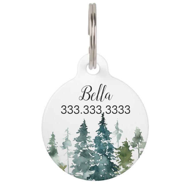 Nature Lover's Pet Tag (Front)