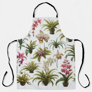 Nature lovers plants apron