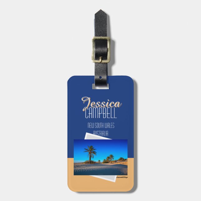 Nature LT08-0426  Luggage Tag (Front Vertical)