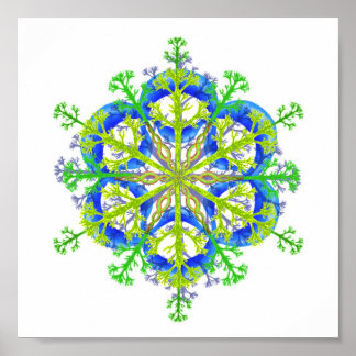 Nature Mandala 2 Poster
