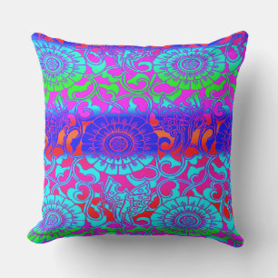 Nature Meets Art Outdoor Cushion
