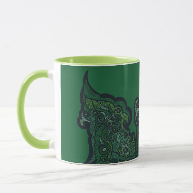 Nature Meets Geometry Mug (Left)