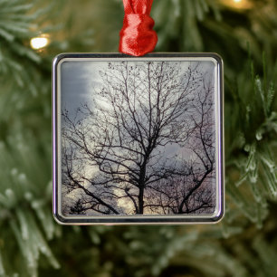 nature metal ornament