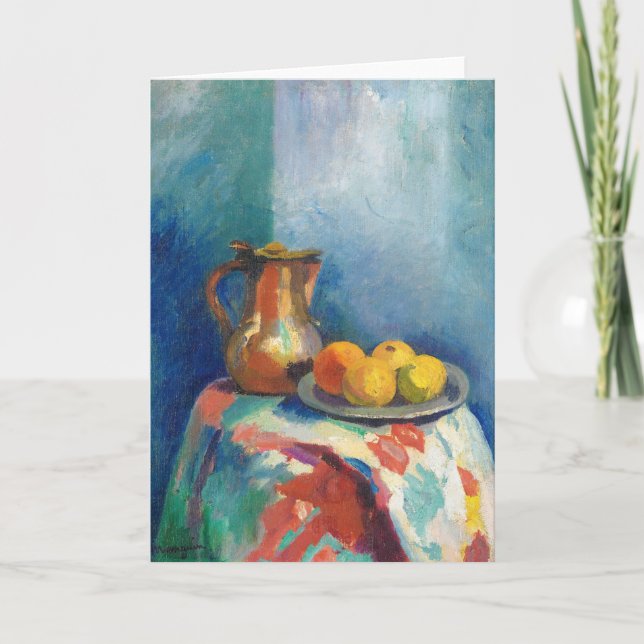 Nature Morte Au Pichet En Cuivre | Henri Manguin Card (Front)