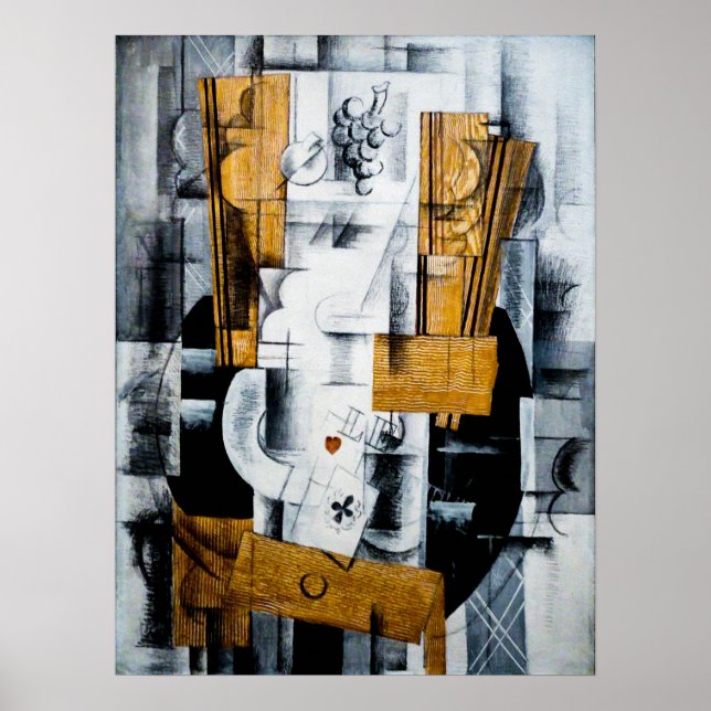 Nature morte by Georges Braque Poster (Front)