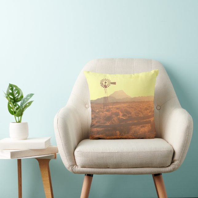 Nature Mountain South Africa ZA Wind Pump Cushion (Chair)