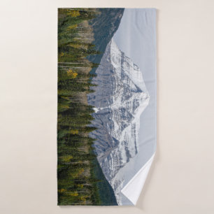 Nature Mountains, Mount Robson Bath Towel Set