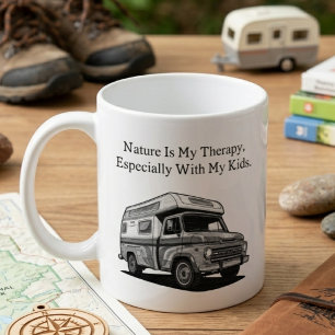 Nature My Therapy Kids Outdoor Family Wellness Coffee Mug