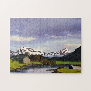 Nature Norway art  Jigsaw Puzzle