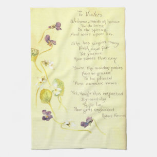 Nature Notes by Edith Holden Tea Towel