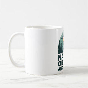 Nature - Observe and Protect - Eagle Head Coffee Mug