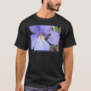 Nature Of Love Birds-Foot Violet T-Shirt