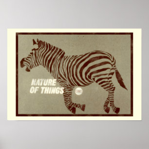 Nature of Things - 1966 promo graphic Poster