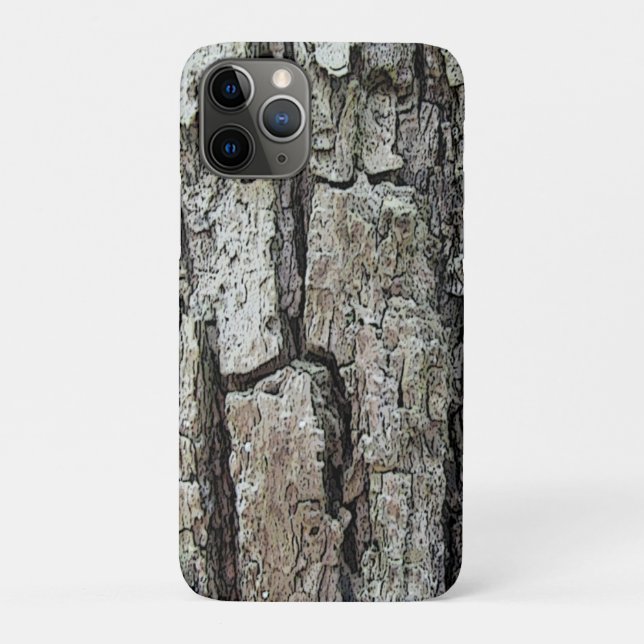 Nature Old Pine Bark Case-Mate iPhone Case (Back)