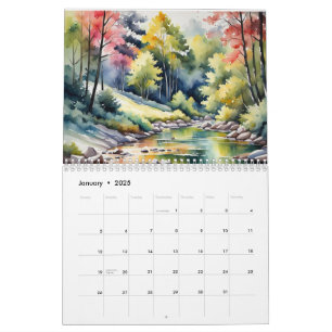 Nature Paintings Calendar
