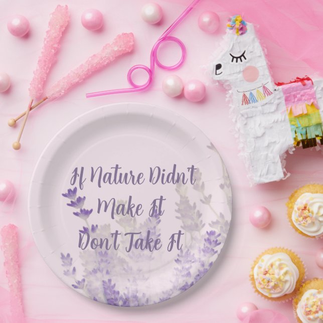 Nature Paper Plate (Party)