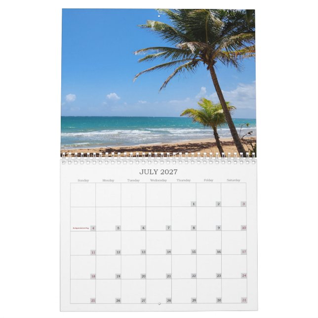 Nature Photo Calendar (Jul 2027)