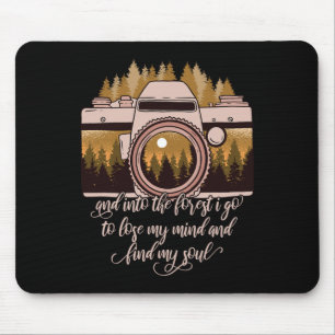 Nature Photograph Photography - And Into The Fores Mouse Pad