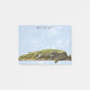 Nature Photography Huge Gator Panoromic Cut Out Post-it Notes