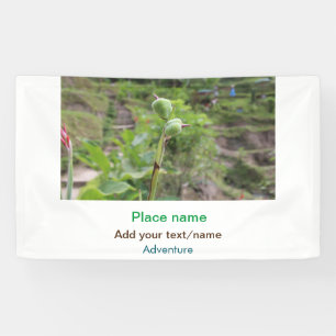Nature plants photography beach water travel name banner