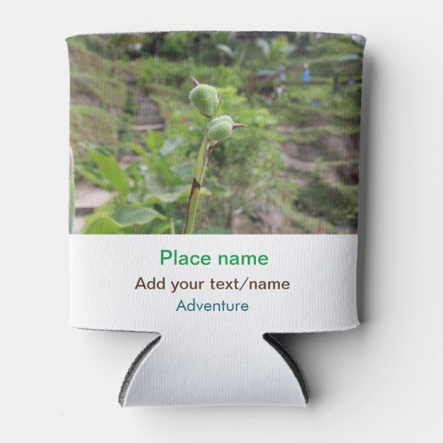 Nature plants photography beach water travel name can cooler (Front)