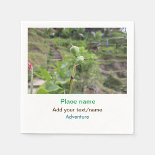 Nature plants photography beach water travel name napkin