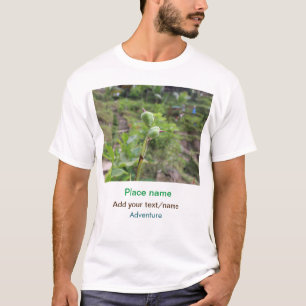 Nature plants photography beach water travel name T-Shirt