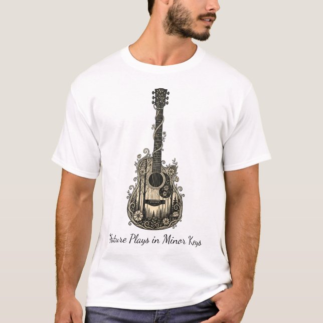 Nature Plays in Minor Keys T-Shirt (Front)