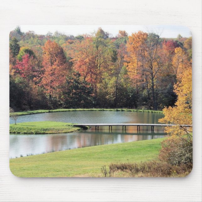 NATURE: POND AND WOODS MOUSE PAD (Front)