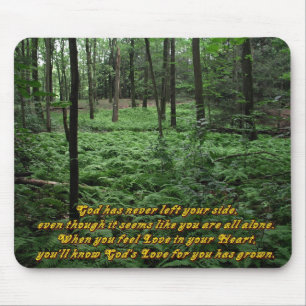 Nature prints mouse pad
