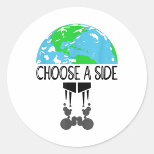 Nature Protection, Air Conditioning Heating, Envir Classic Round Sticker